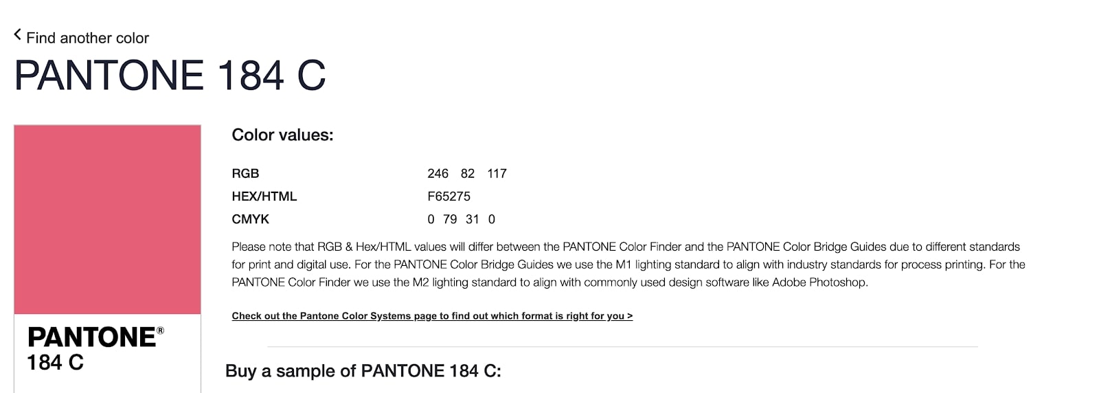 online pantone color guide