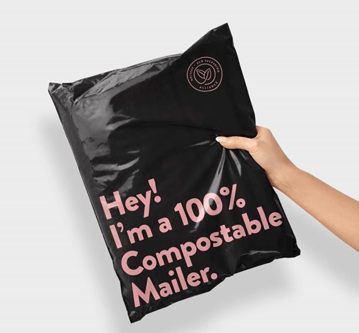 Compostable mailing outlet bags