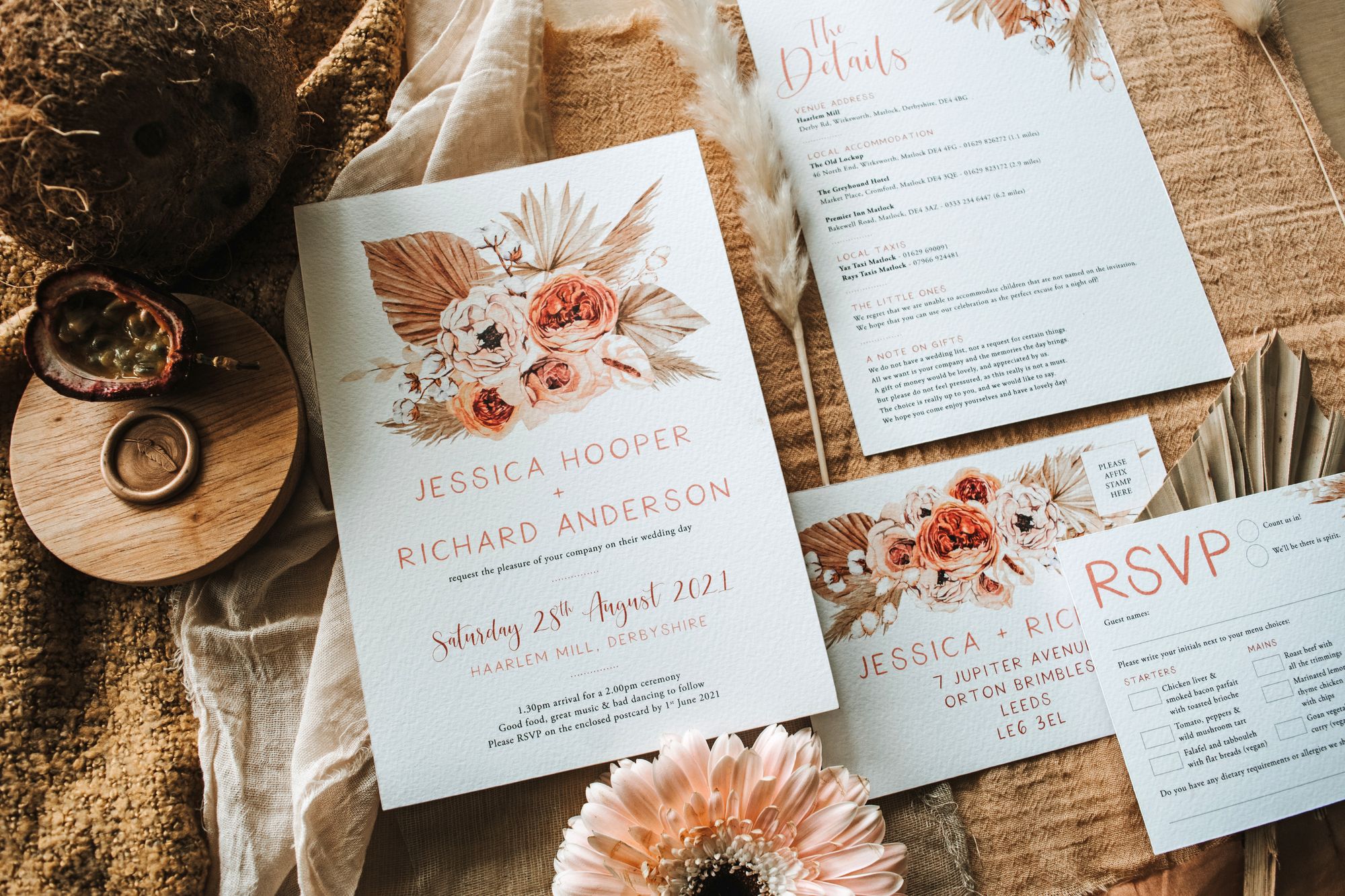 Botanical Designs meet Bespoke Romance with Design By Emily