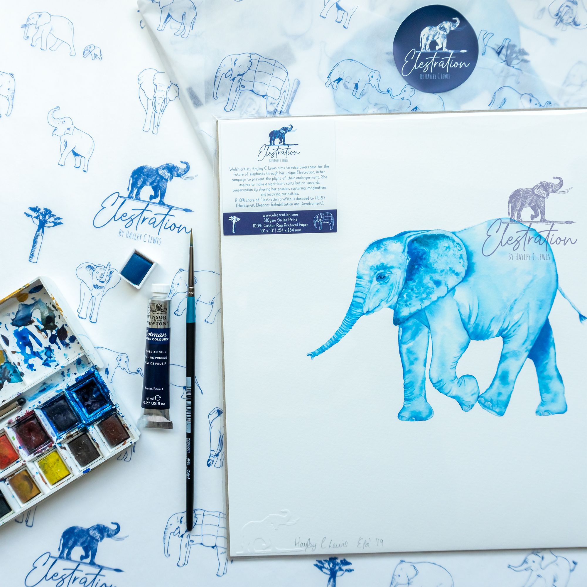 Elestration®: Protecting Elephants Through Unique Art