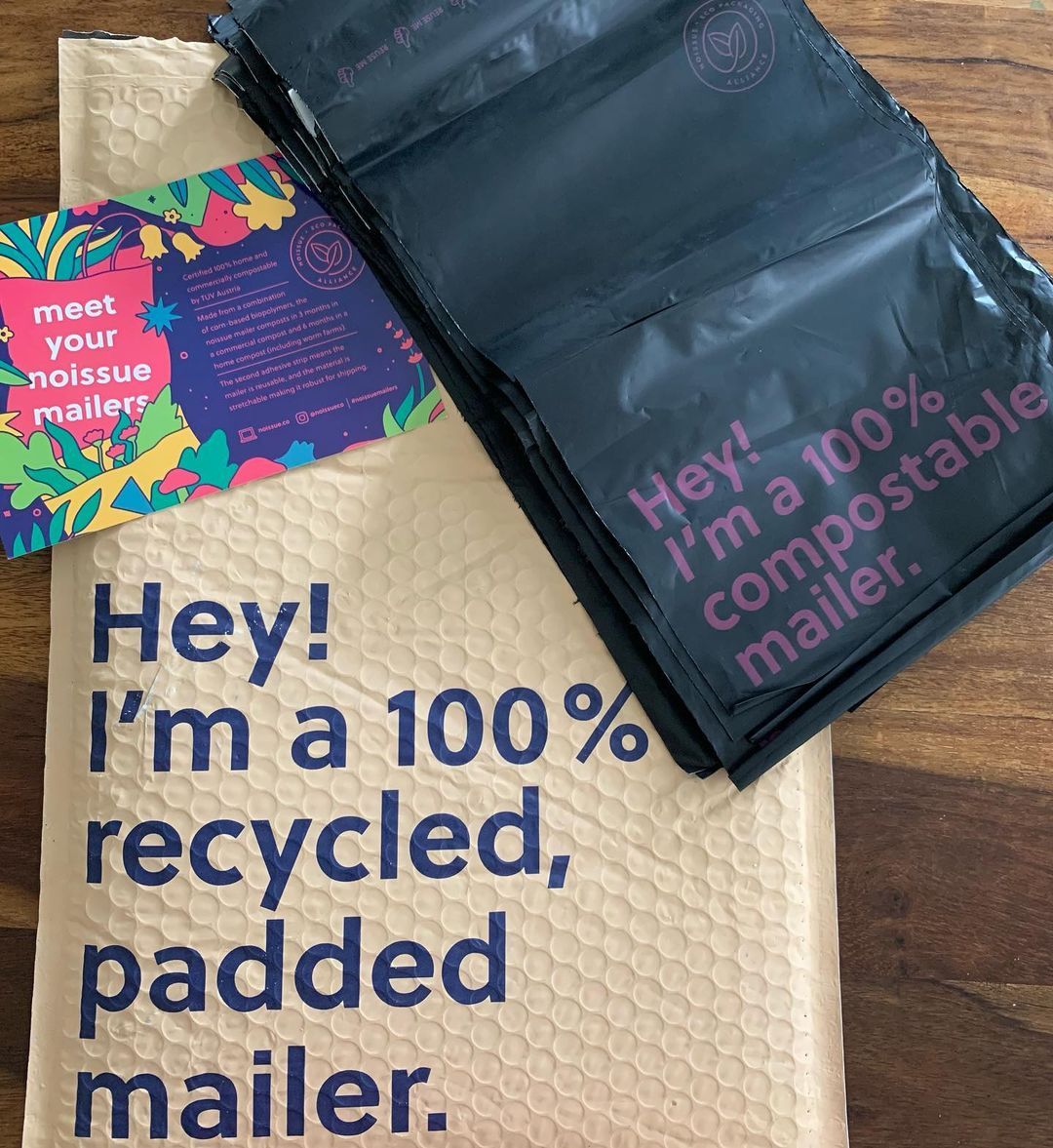 After paper 'bubble wrap' comes compostable cling wrap. How good