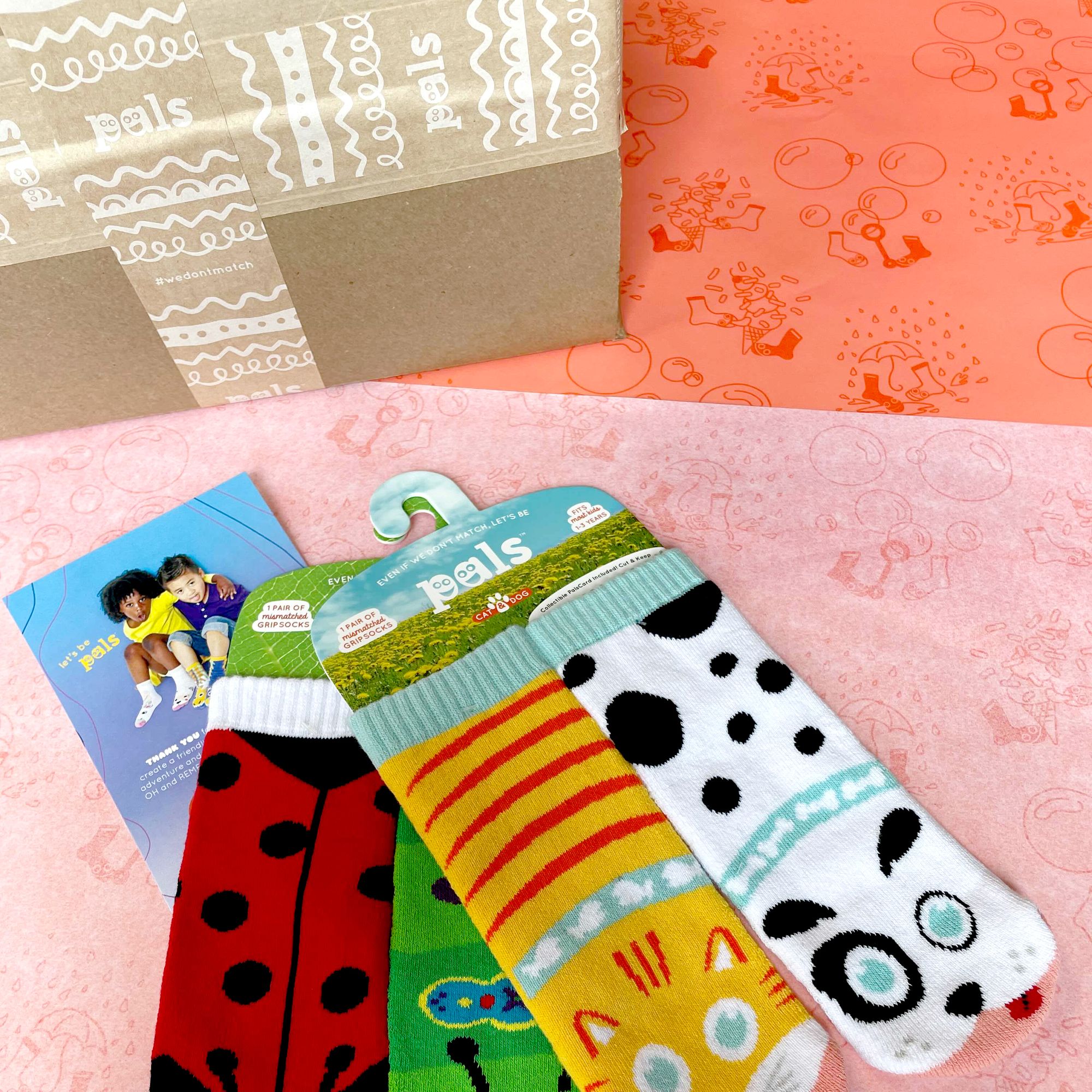 Pals Mismatched Grip Socks - Kids – The Imagination Spot