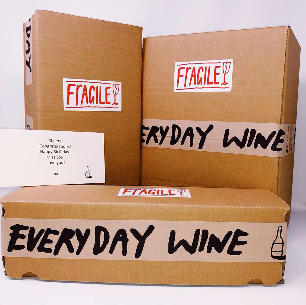 Wine shipping boxes