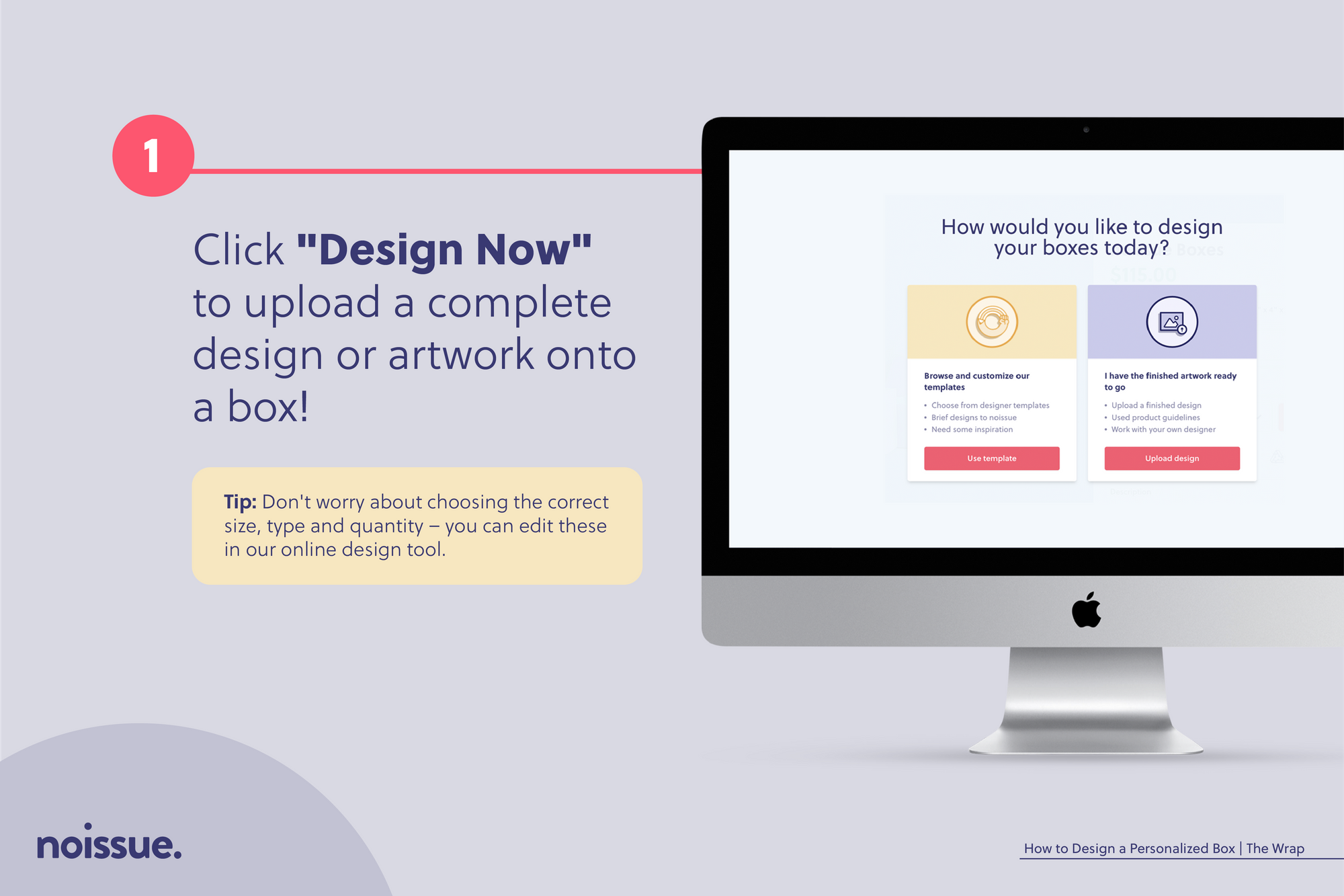 Design process for creating a custom box