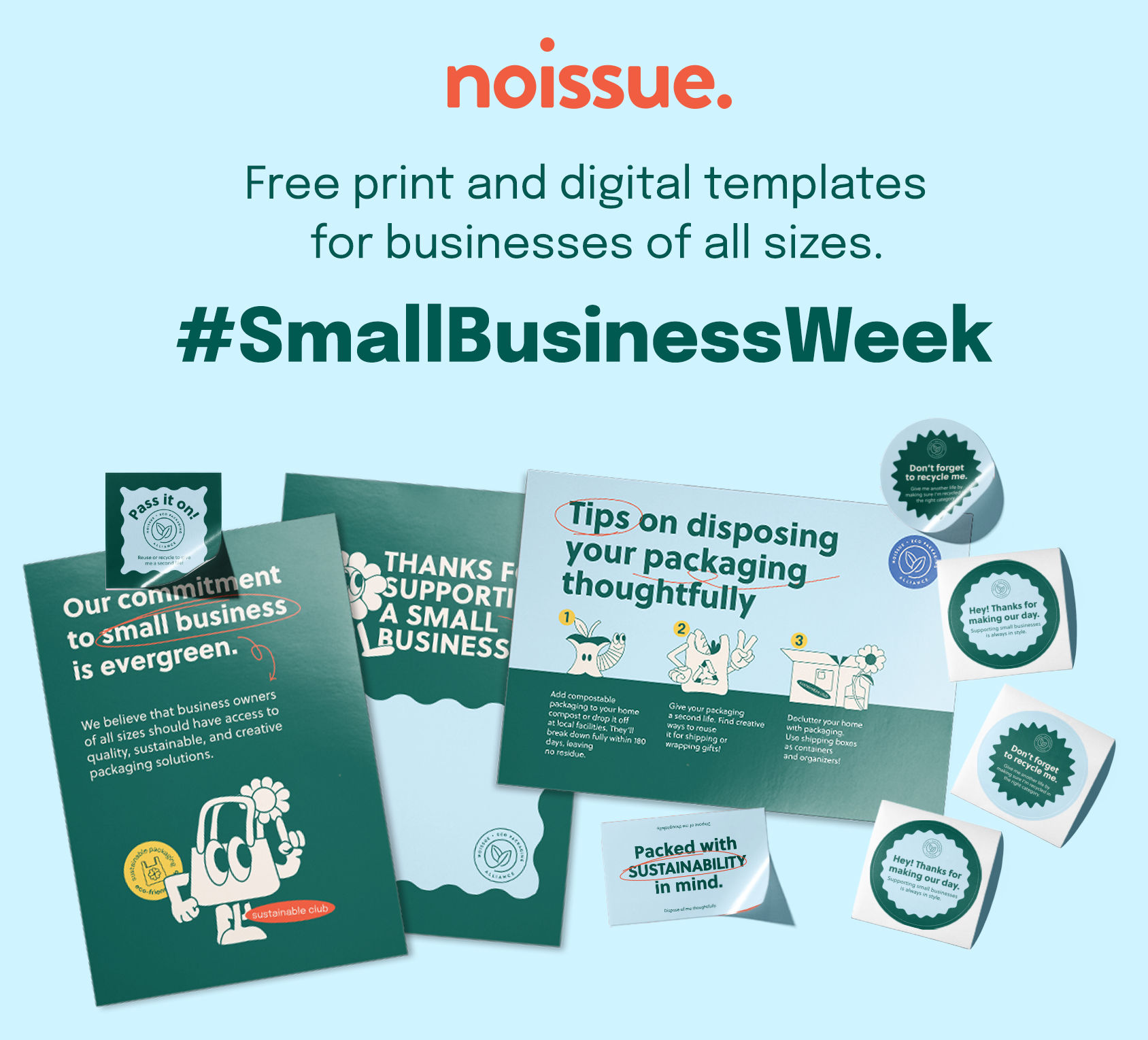 Celebrate National Small Business Week With noissue's Free Small Biz