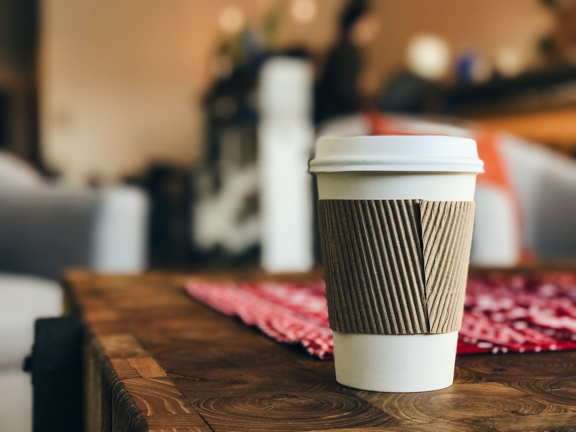 Coffee Disposable Cups With Lids - Go-Compost