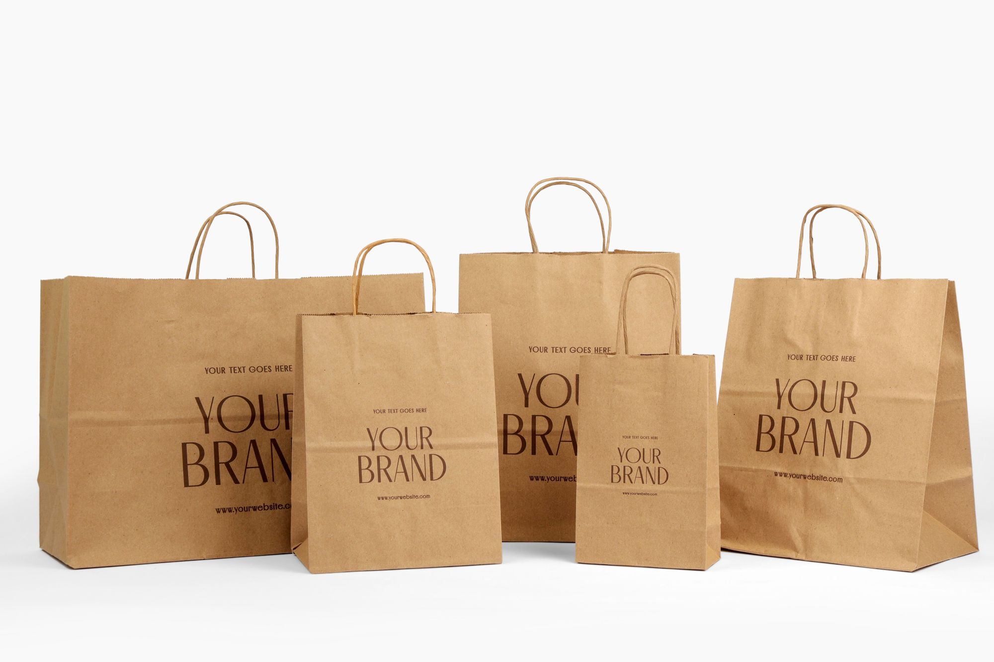 Get Customized Printed Paper Bags Wholesale Online with Kraftix Digital