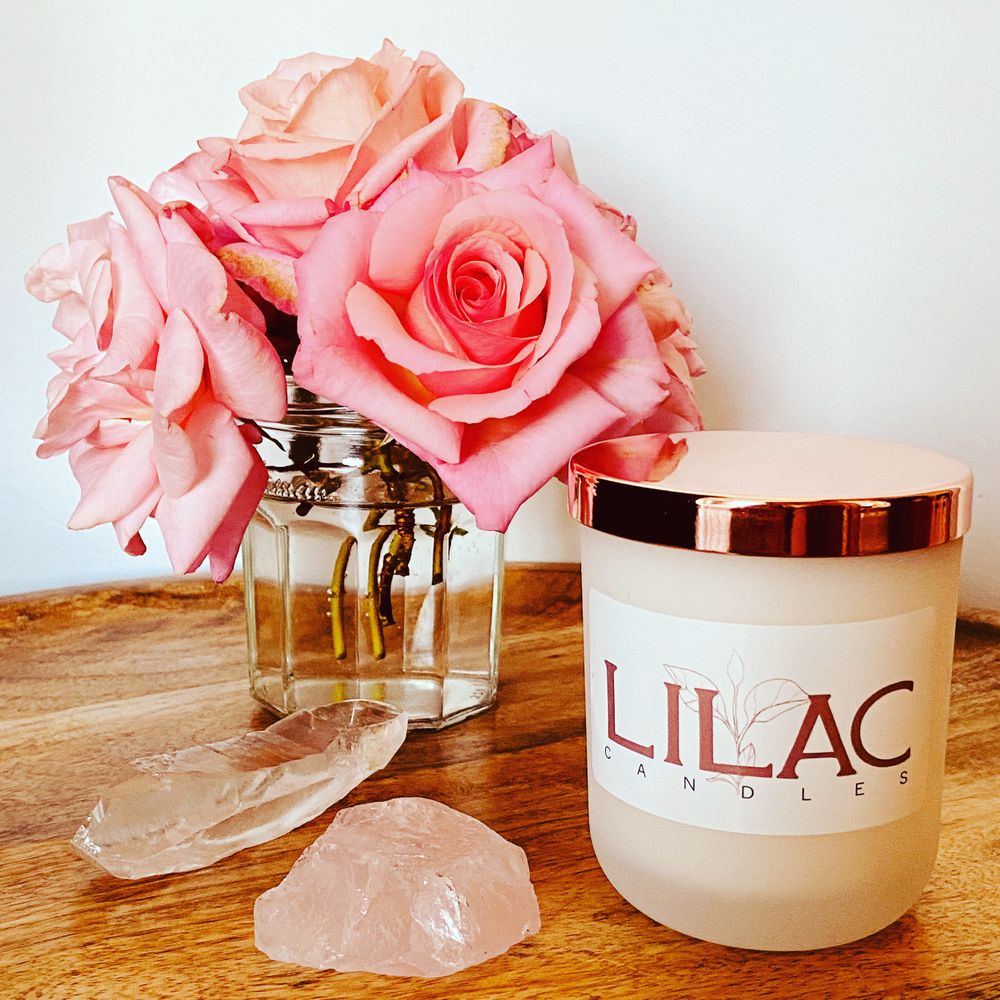 Lilac Candles CrueltyFree, EcoFriendly