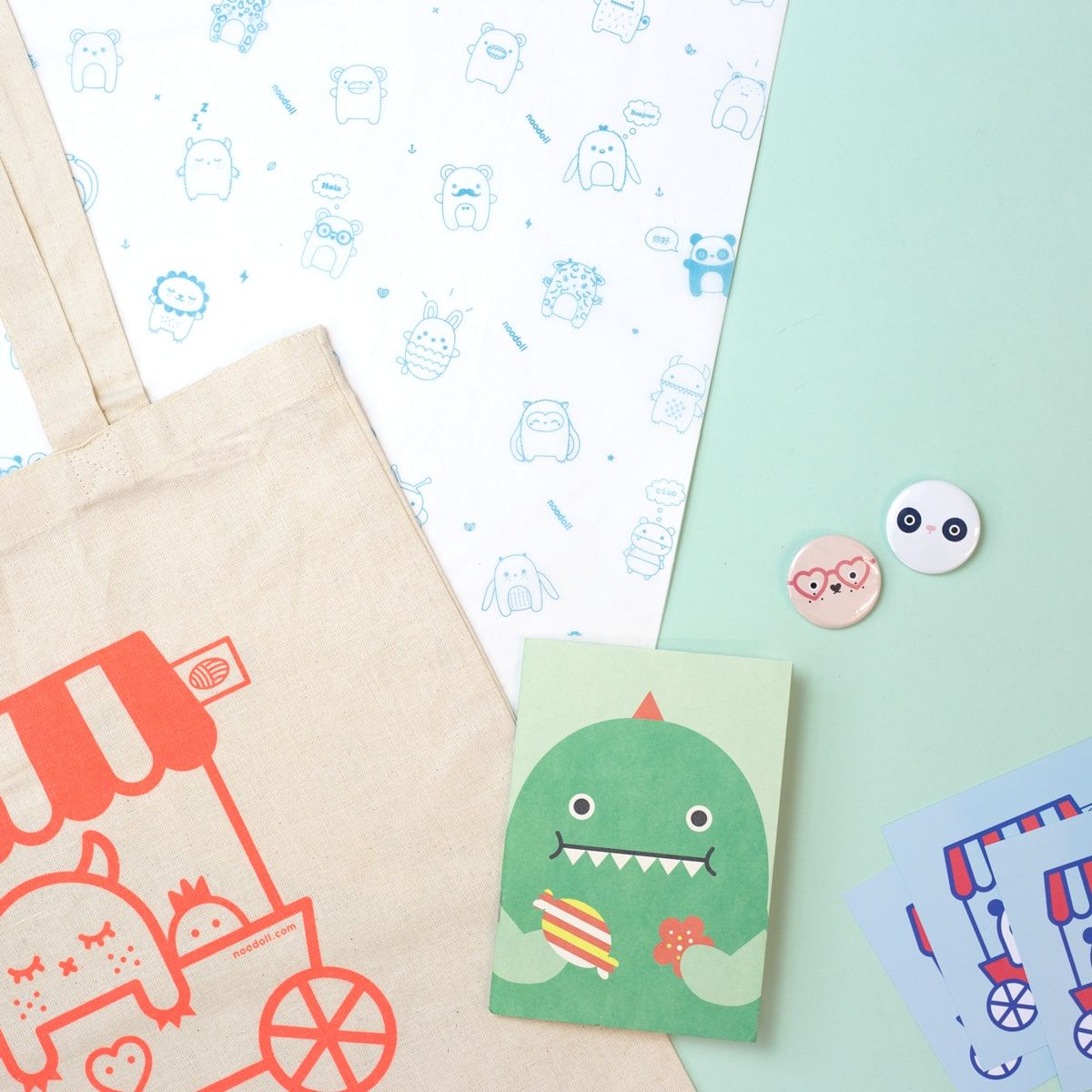 Noodoll: When Custom Sustainable Packaging Doubles as a Social Media Marketing Strategy