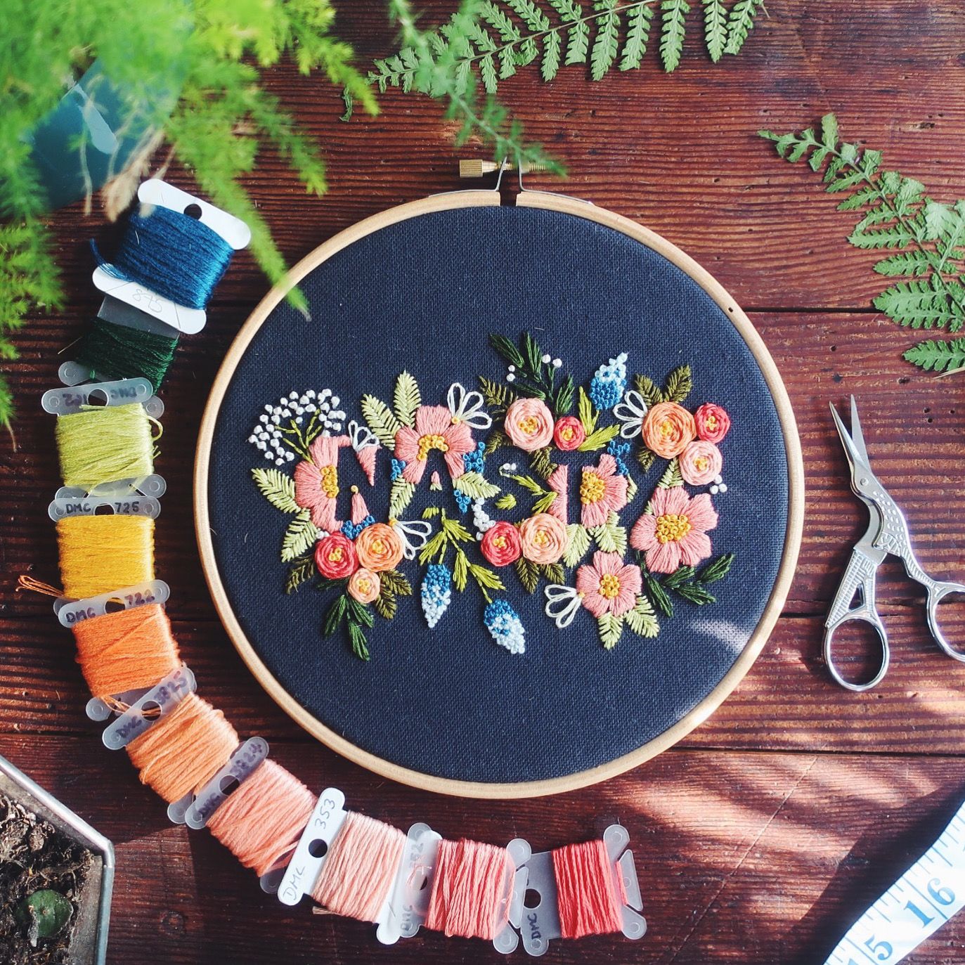 Sassy Embroidered Goods with The Idle Hands Club