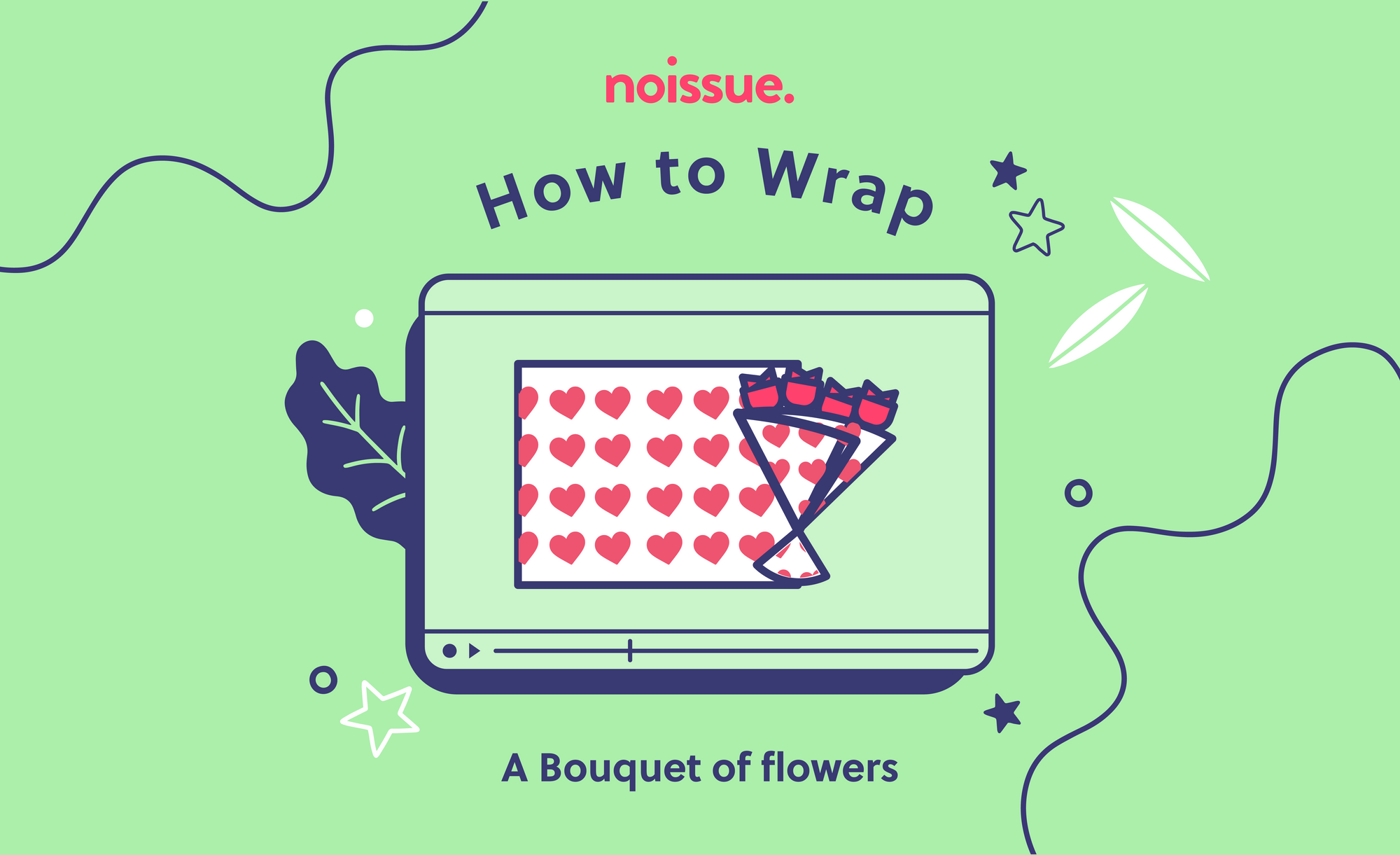 How to Wrap: A Bouquet of Flowers
