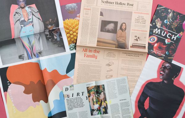 How seven clever creatives are ditching digital to get seen in print