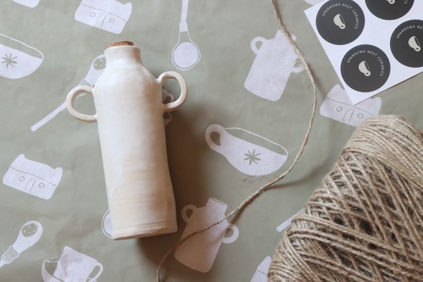 Building the perfect packaging experience for Sparrows Nest Ceramics with Zainab Mughal!
